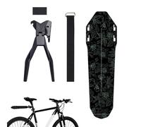 Duroecsain Mudguard pour vélo, carte cycliste | rabat de boue vélo réglable | accessoires de vélo, couverture complète épaissie et élargie pour les routes de montagne glissantes ou les chemins boueux