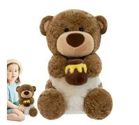 Duroecsain Ours en peluche - Créatif qui tient une chose - Ours doux - Pour enfants et adultes - À câliner lors des anniversaires - Pour la maison, la voiture, la chambre à coucher, le salon, le