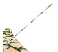 Duroecsain Outil d'élimination de l' - Outil d'élimination de la mousse - 2 en 1 Brosse de brouillage de mauvaises herbes de couverture | Rabraper de nettoyage de couverture de service lourd,