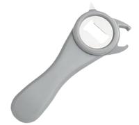 Duroecsain Ouvre-boîte manuel facile, ouvre-bouteille | Ouvre-boîte Pop | Ouvre-boîte pour ustensiles de cuisine, ouvre-boîte multifonctionnel en acier inoxydable 4 en 1 pour le camping