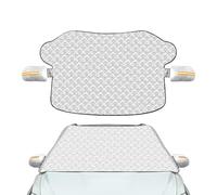 Duroecsain Pare-brise Sunshade pliable, pare-brise de voiture Sunshade, pare-brise isolé de Sunshade, la lumière du soleil réfléchissante qui bloque le tissu d'ombrage résistant à la