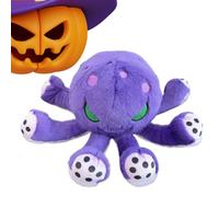 Duroecsain Peluche Pieuvre Décoration Halloween à Collectionner pour la Maison | Adorable Jouet en Peluche en Forme de Poulpe, pour Femmes, , Filles et Adultes