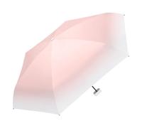 Duroecsain Petit parapluie de voyage pour sac à main, petit parapluie UV compact, protection solaire, léger, petit parapluie de poche pour femmes et filles, Siehe Beschreibung