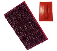 Duroecsain Pinceau à pointillés - Finition pour murs et plafonds en plâtre avec pinceau à pointillés - Instrument manuel rectangulaire pour finition de plafonds et plâtrage de peinture sur murs
