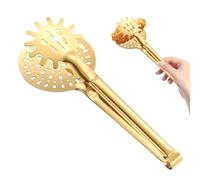 Duroecsain Pinces de cuisine, pinces à viande,Clip de filtre de friture en acier inoxydable | Clip de filtre à huile de friture résistant à la chaleur, cuillère à filtre à huile en