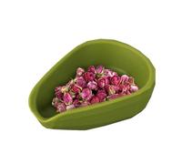 Duroecsain Plateau de pesage pour grains de café, bol de pesage de grains de café, récipient doseur de grains de café, cuillère doseuse de café, accessoires de