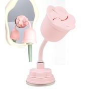 Duroecsain Porte-Bouteilles de Vernis à Ongles,Support Anti-Renversement pour Vernis à Ongles - Rotation 360 Degrés Fixation Sûre pour Femmes Filles Voyage Maison Beauté