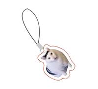 Duroecsain Porte-clés amusant pour téléphone - Boucle d'oreille décorative pour sac à dos ou comme pendentif décoratif pour sac à dos, Haha, Consulte la descripción