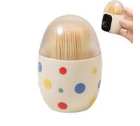 Duroecsain Porte-dents | Porte-dents Décoratifs de Cuisine - Conteneur Portable Grande Capacité Pour Apéritifs Cocktail Sandwiches Voyage Et Utilisation Quotidienne