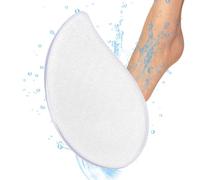 Duroecsain Pour talons craquelés, dissolvant de callosités en verre, dissolvant de callosités pour talons secs, dissolvant de callosités pour purification des pieds transparent sous la douche, de
