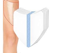 Duroecsain Protection anti-frottement pour l'intérieur des cuisses - Lot de 5 protège-cuisses transparents anti-frottements pour femme - Rembourrage en gaze respirant pour l'intérieur du sport en