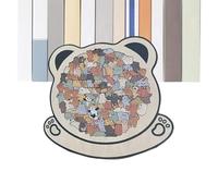 Duroecsain Puzzle en Bois pour Adultes - Jeu Amusant et Stimulant en Forme d'Animal,Puzzle en Bois avec Formes d'Animaux | Pour La Maison Gratuite Au Bureau À L'école Et Pour Des Occasions Comme