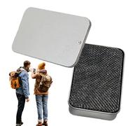 Duroecsain Réchaud de camping portable | Réchaud portable à combustibles solides - Poêle à combustible portable avec brûleur léger, poêle de randonnée en acier inoxydable pour