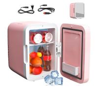 Duroecsain Réfrigérateur de beauté coloré, réfrigérateur de beauté multifonctionnel | Réfrigérateur thermoélectrique coloré | Réfrigérateur de stockage de boissons et de cosmétiques de soins de la