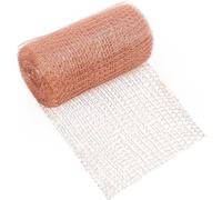 Duroecsain Rouleau de maille de cuivre, écran en cuivre, barrière anti-limaces en rouleau de maille de cuivre découpable à double couche | Clôture anti-escargots multifonction, bloqueur de