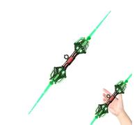 Duroecsain Sabre Lumineux,Accessoires de Cosplay à Rotation du Bout des Doigts,Sabre de Duel Rétractable à LED - pour Garçons Filles Déguisement Maison Extérieur École Parc Anniversaire et Fête de