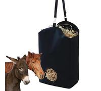 Duroecsain Sac à foin pour alimentation lente, en tissu Oxford imperméable à alimentation lente - Accessoire multifonction pour animaux de compagnie