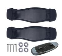 Duroecsain Sangle de fixation pour pied de kiteboard, sangle de pied de surf, ceinture de fixation pour planche de surf, couvre-pied fixe avec doublure en éponge pour les activités de plage et les