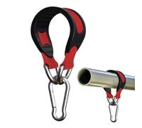 Duroecsain Sangle de suspension pour sac de frappe lourd, sangle de sac de frappe montée sur branche d'arbre Spate Hammock Sandbag Suptor sans bruit pour, rouge, Consulte la descripción