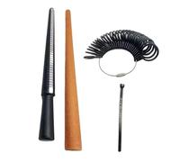Duroecsain Siduces d'anneau pour mesurer, outil de dimensionnement de l'anneau | Mandrel Finger Measurer Dimensiation Stick - Outils de mesure 'bague Sizer pour les fans de