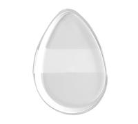 Duroecsain Sponja pour poudre faciale - Sponja transparente pour maquillage visage | éponge de maquillage souple réutilisable pour fond de teint et fard à joues avec double usage sec et humide