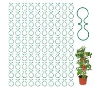 Duroecsain Support de plantes clip de jardin, fixation de plantes grimpantes pour tomates, pince de jardinage pour fixer des rampants adaptés aux concombres tomates citrouille légumes orchidées