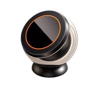 Duroecsain Support de téléphone portable magnétique - Support de téléphone avec fort, accessoire de montage orientable pour intérieur de voiture sur pare-brise ou rétroviseur