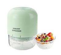 Duroecsain Système de presse à yaourt - Passoire de cuisine avec maille fine amovible - Filtre en maille amovible - Pour café, thé, cuisine, miel, sauce, paneer, lait, jus