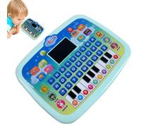 Duroecsain Tablette d'apprentissage pour en Bas âge, Jouet de Tablette pour bébé pour Apprendre l'alphabet, Les Chiffres, Les Mots pour Les de 1 à 4 Ans