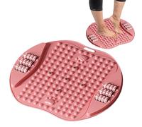 Duroecsain Tapis de pression pour pieds - Tapis de bain avec stimulateur de massage - Masseur antidérapant pour la marche et l'exercice des doigts pour les couples amis et collègues