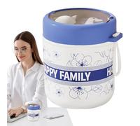 Duroecsain Tasses à l'avoine - Récipient thermique pour soupes, pot pour micro-ondes, petit-déjeuner et transport