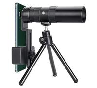 Duroecsain Télescope pour smartphones, télescope pour adultes et enfants | Réfracteurs de télescope portables monoculaires à vision à grand grossissement | Télescope monoculaire antidérapant pour