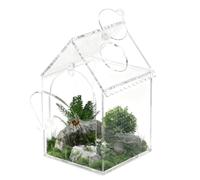 Duroecsain Terrarium et enclos pour araignées | Terrarium transparent anti-fuite pour araignées sauteuses | pour amateurs d'animaux domestiques, reptiles et animaux dans la maison familiale E