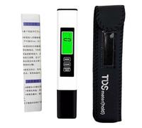 Duroecsain Testeur d'eau pour boire, testeur d'eau numérique, testeur d'eau professionnel intelligent précis | Compteurs et accessoires de conductivité multifonction portable pour l'agriculture