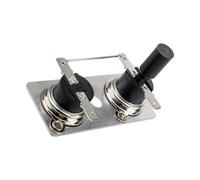 Duroecsain Thermostat pour chauffe-eau chaude | Module d'allumage pour thermomètre, bouton -cigare de rechange 120 V avec contrôleur thermique et thermostat pour caravanes et véhicules de