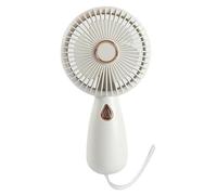Duroecsain Ventilateur Portatif Personnel, Ventilateur À Main Avec Lumière Colorée, Petit Ventilateur De Poche Portable Rechargeable Par USB