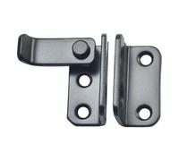 Duroecsain Verrou de sécurité pour porte, serrure de porte de sécurité | Loquet de sécurité pour porte en acier inoxydable, loquet manuel de sécurité antivol pour portes d'armoires,