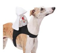 Duroecsain Vêtements d'Halloween pour chiens, vêtements pour animaux de compagnie style chevalier croisé, costume de cosplay d'Halloween, costume pour animaux de compagnie, vêtements pour petits