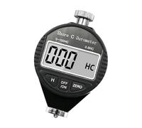 Duromètre numérique portable Shore A avec grand écran LCD pour testeur de dureté Shore numérique en caoutchouc