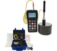 Duromètre Portable Leeb pour Métaux, 170-960 HLD avec Calibration Automatique, Connexion PC et 7 Dispositifs de Choc pour Tests in Situ de Grandes Pièces et Composants Lourds