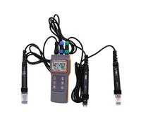 Duromètre Testeur portable de qualité de l'eau, testeur multi-paramètres de pH, de conductivité, de salinité, de TDS, d'OD, 3 sondes utilisées en même temps, IP67