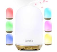 Duronic AD11 Diffuseur d’Arômes 100 ML Brumisateur d’Huiles essentielles | Purificateur d’air naturel Humidificateur Aromathérapie maison bien être relaxation détente 7 couleurs d’éclairage