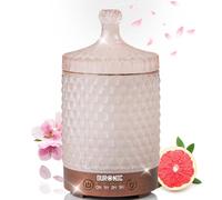 Duronic AD32 Diffuseur d’Arômes 100 ML Brumisateur d’Huiles essentielles | Purificateur d’air naturel Humidificateur Aromathérapie maison bien être relaxation détente 7 couleurs d’éclairage