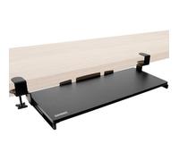 Duronic Tiroirs et Plateforme pour Clavier DKTPX2 | Tiroir sous Le Bureau pour Clavier et Souris | Solution Ergonomique | Plateau Coulissant Coulissant | Assemblage Facile