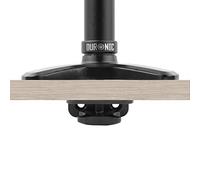 Duronic DM-GR-02 Grommet pour support d'écran de la gamme DM45 DM55 DM65 | Permet d'attacher un support d'écran en perçant le bureau à la place de la pince de de fixation
