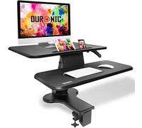 Duronic DM05D13 Poste de Travail Informatique Assis Debout pour Bureau