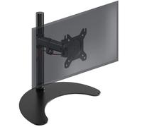 Duronic DM25D1 Support écran PC sur Socle pour Bureau | Hauteur Ajustable | Rotatif/Inclinable/Pivotable | Compatibilité