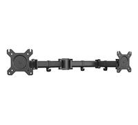 Duronic DM25P2 Bras pour 2 écrans d’Ordinateur ou Accessoire VESA 75 100