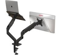 Duronic DM6AL1 Bras pour Ecran d'Ordinateur de 13 à 32 Pouces avec Support pour Ordinateur Portable VESA 75 100 Charge maximale de