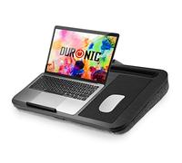Duronic DML422 Support pour Ordinateur Portable Lapdesk pour Laptop | Plateau pour ordinateur portable souris 48,2 x 29,9 cm Support incliné ergonomique Télétravail travail lecture études devoirs